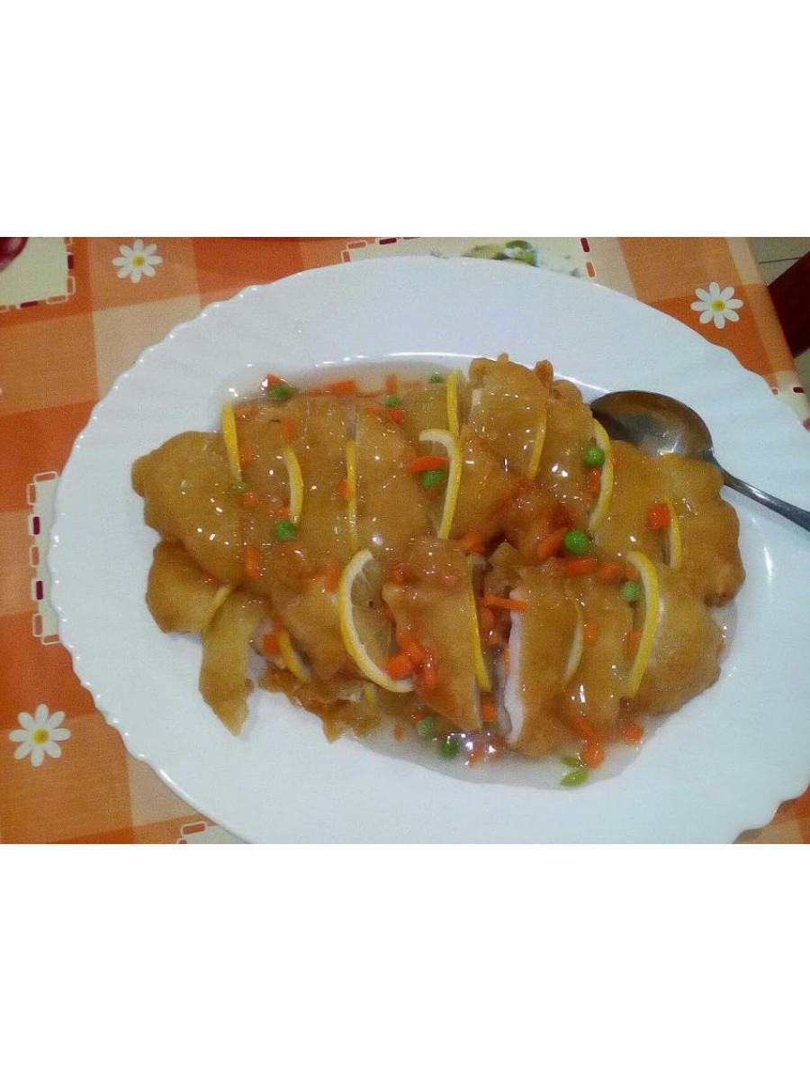 43. Панирано пиле с лимон 700гр