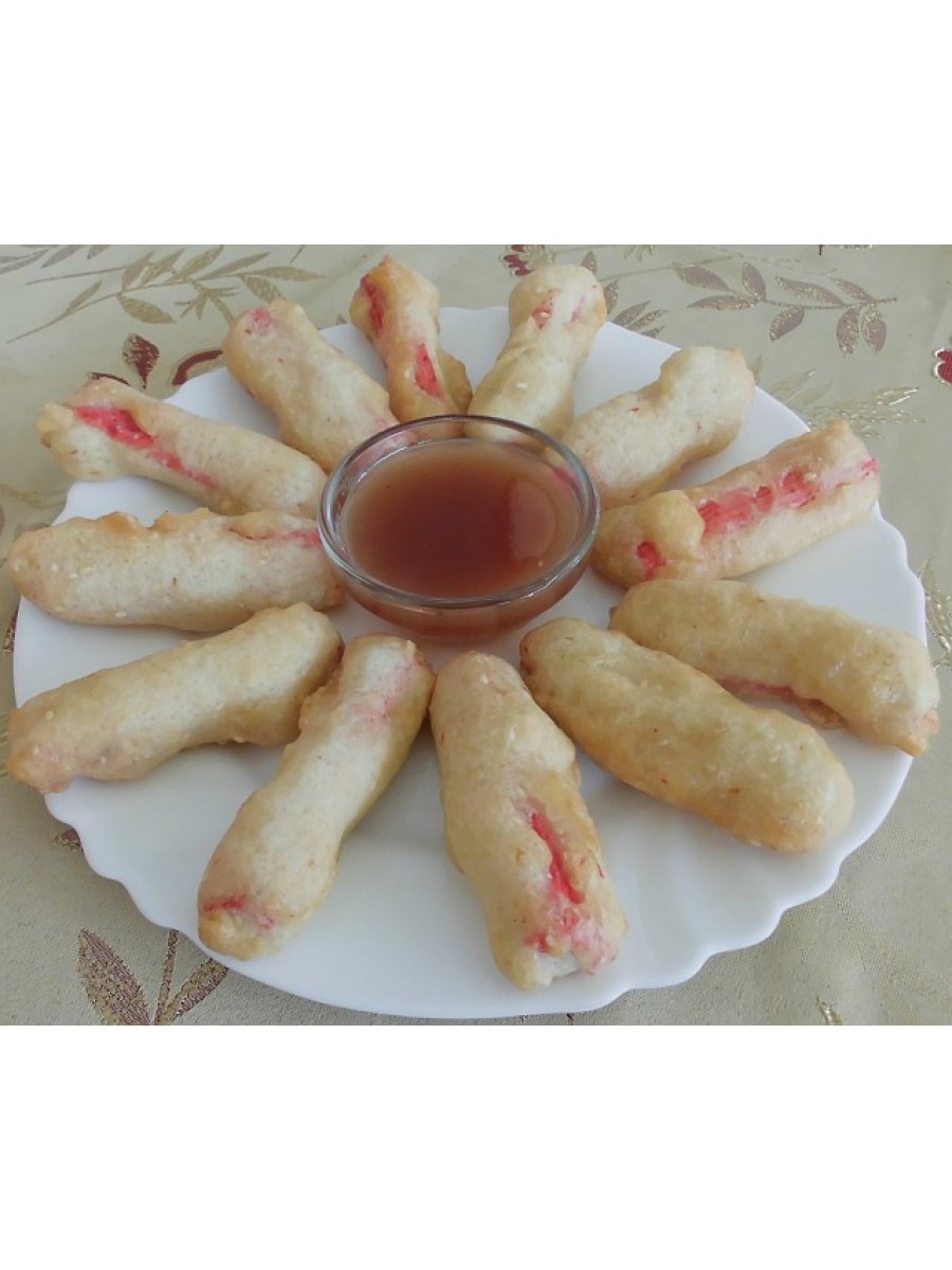 215. Панирани ролца от раци 12бр.