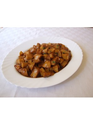 105. Задушени картофи в соев сос 700гр