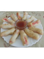 215. Панирани ролца от раци 12бр.