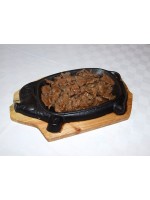 N19. Свинско върху метална плоча 600гр